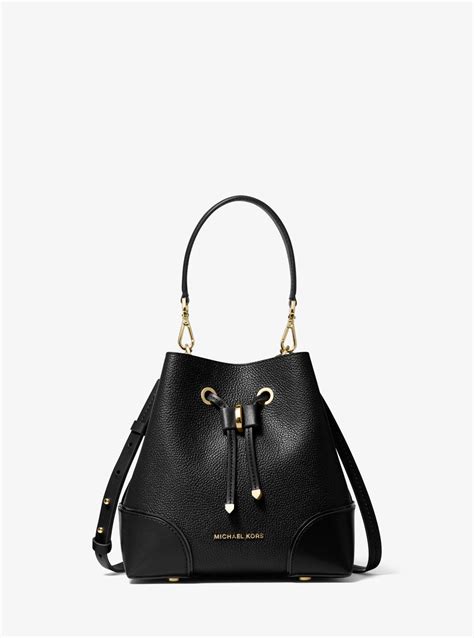 michael michael kors mercer gallery small pebbled leather satchel|michael kors large satchel handbag.